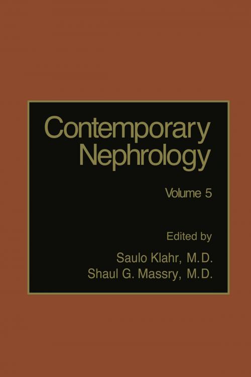 Cover of the book Contemporary Nephrology by , Springer US