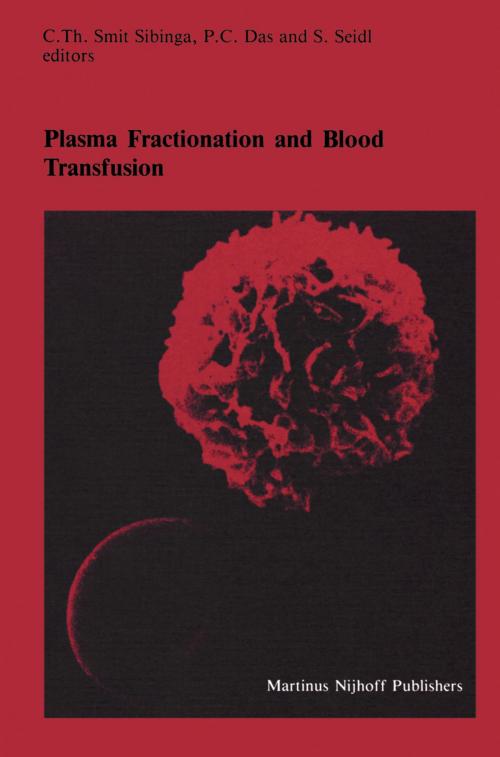 Cover of the book Plasma Fractionation and Blood Transfusion by , Springer US