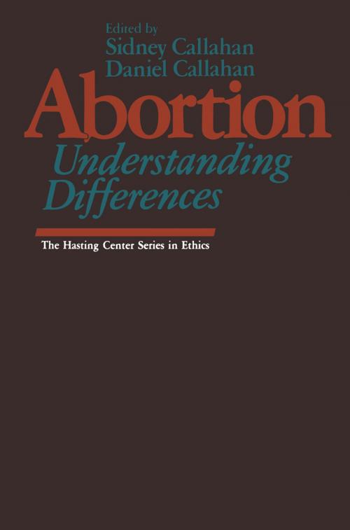 Cover of the book Abortion: Understanding Differences by , Springer US