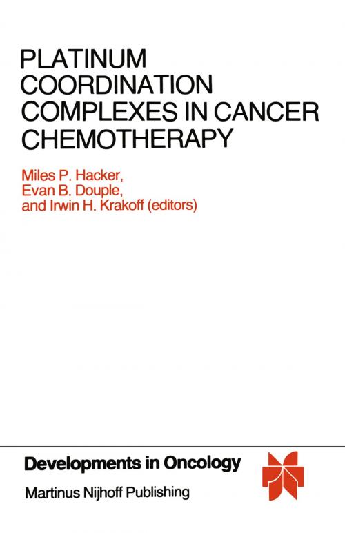 Cover of the book Platinum Coordination Complexes in Cancer Chemotherapy by , Springer US