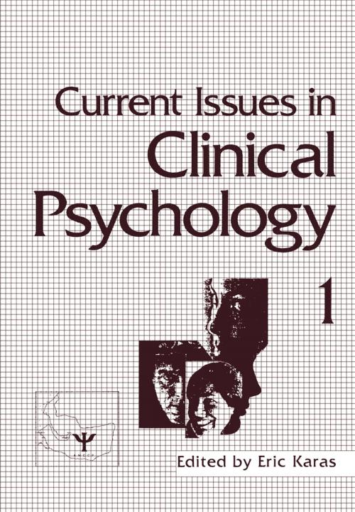 Cover of the book Current Issues in Clinical Psychology by , Springer US