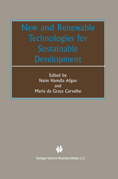 Cover of the book New and Renewable Technologies for Sustainable Development by , Springer US