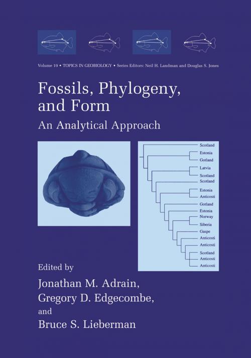 Cover of the book Fossils, Phylogeny, and Form by , Springer US