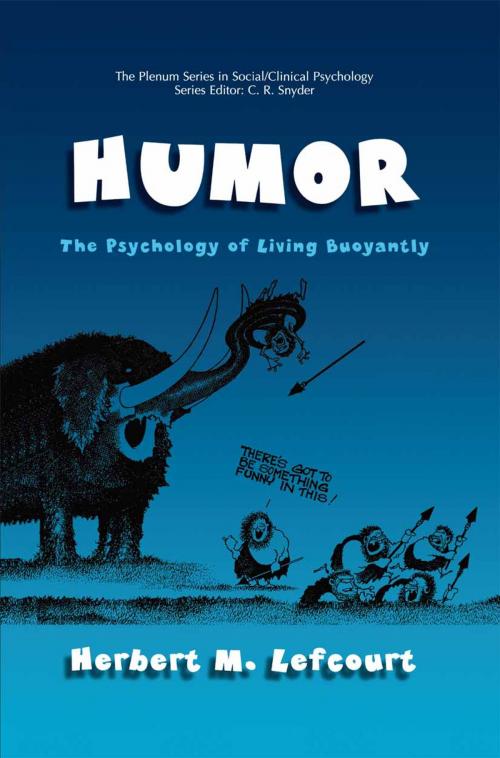 Cover of the book Humor by Herbert M. Lefcourt, Springer US