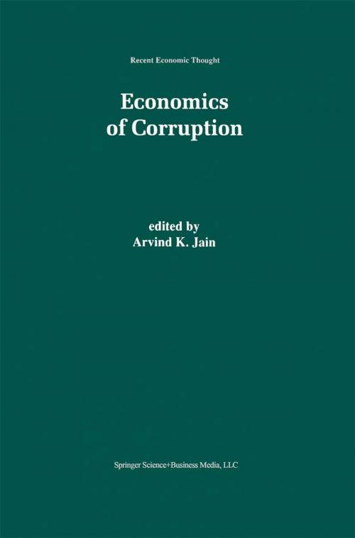 Cover of the book Economics of Corruption by , Springer US