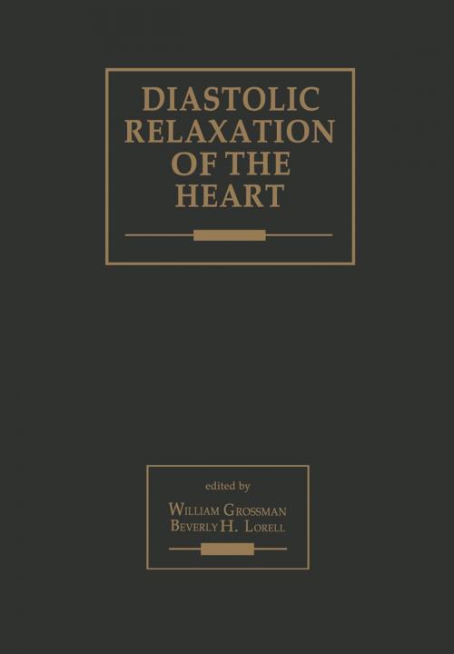 Cover of the book Diastolic Relaxation of the Heart by , Springer US