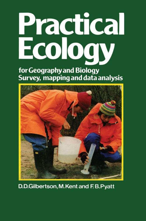 Cover of the book Practical Ecology for Geography and Biology by M. Gilbertson, Springer US