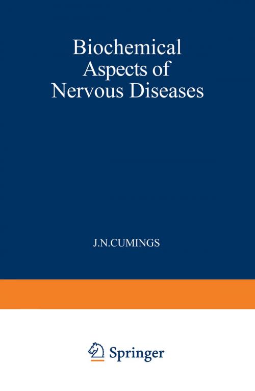 Cover of the book Biochemical Aspects of Nervous Diseases by , Springer US