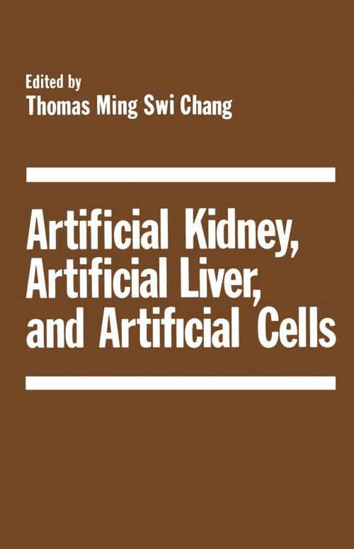 Cover of the book Artificial Kidney, Artificial Liver, and Artificial Cells by , Springer US