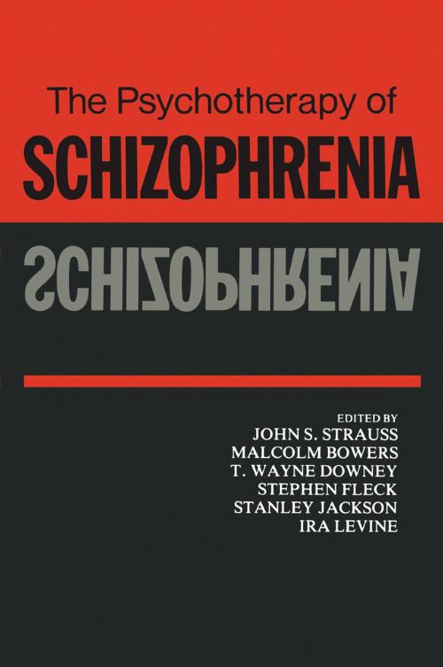 Cover of the book The Psychotherapy of Schizophrenia by , Springer US