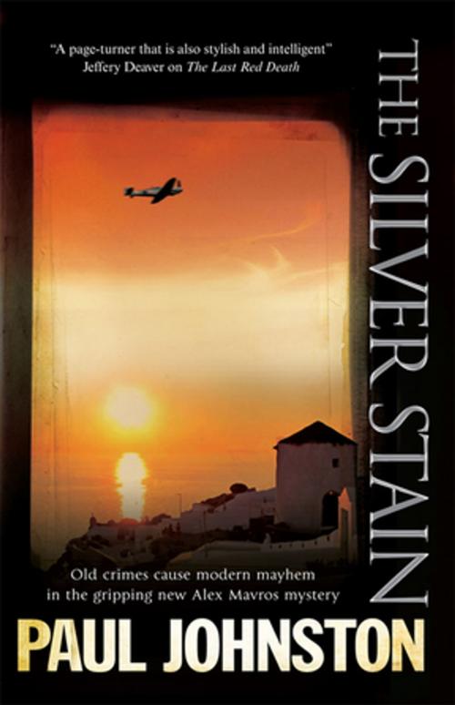 Cover of the book The Silver Stain by Paul Johnston, Severn House Publishers