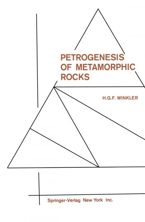 Cover of the book Petrogenesis of Metamorphic Rocks by Helmut G.F. Winkler, Springer Berlin Heidelberg