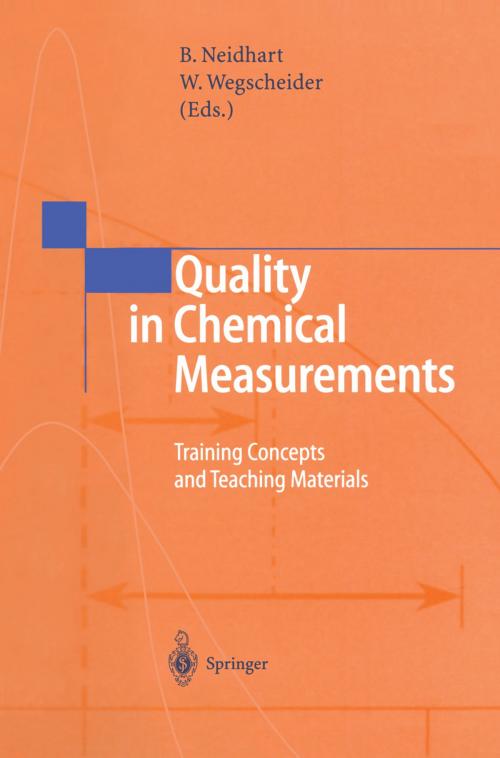 Cover of the book Quality in Chemical Measurements by , Springer Berlin Heidelberg