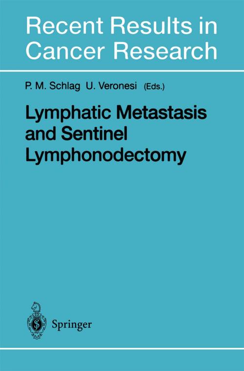 Cover of the book Lymphatic Metastasis and Sentinel Lymphonodectomy by , Springer Berlin Heidelberg