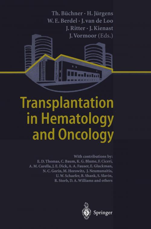 Cover of the book Transplantation in Hematology and Oncology by , Springer Berlin Heidelberg