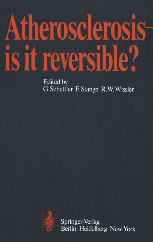 Cover of the book Atherosclerosis — is it reversible? by , Springer Berlin Heidelberg