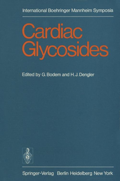 Cover of the book Cardiac Glycosides by , Springer Berlin Heidelberg