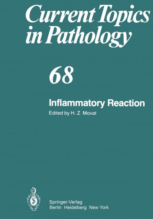 Cover of the book Inflammatory Reaction by , Springer Berlin Heidelberg