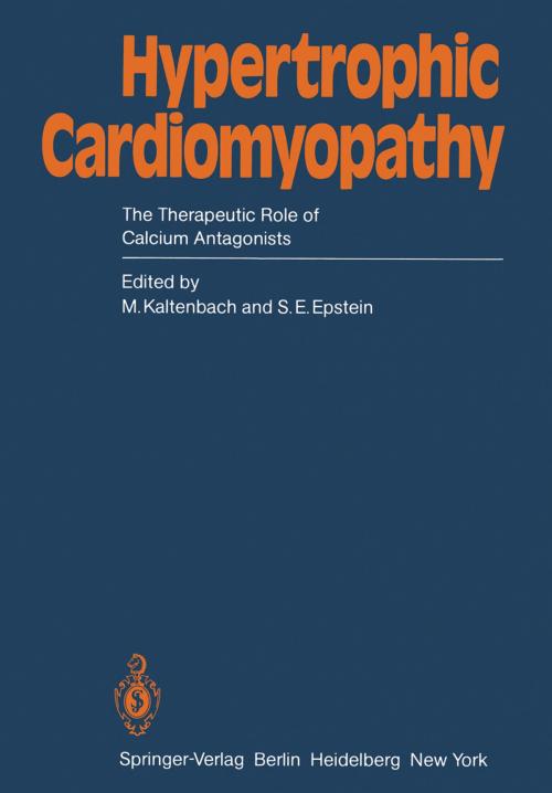 Cover of the book Hypertrophic Cardiomyopathy by , Springer Berlin Heidelberg