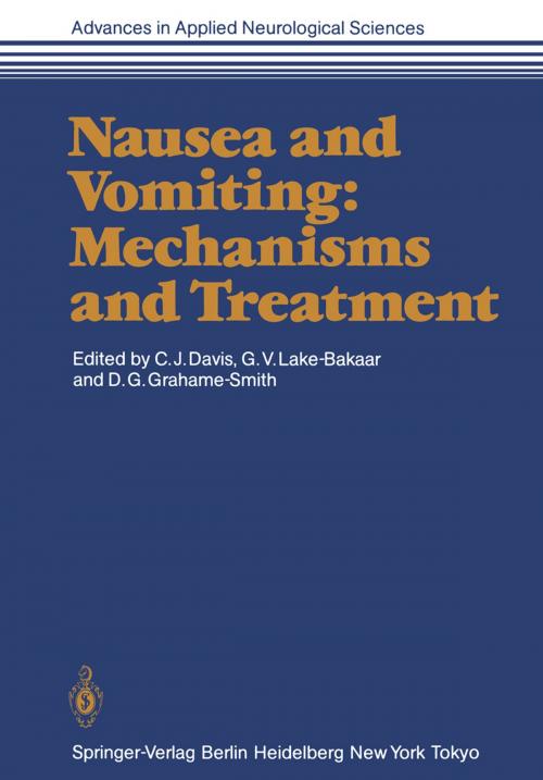 Cover of the book Nausea and Vomiting: Mechanisms and Treatment by , Springer Berlin Heidelberg