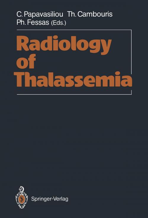 Cover of the book Radiology of Thalassemia by , Springer Berlin Heidelberg