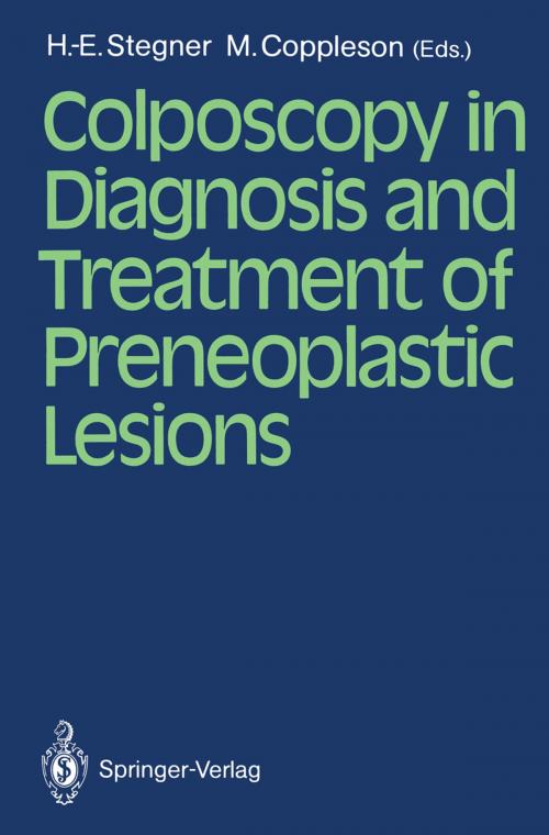 Cover of the book Colposcopy in Diagnosis and Treatment of Preneoplastic Lesions by , Springer Berlin Heidelberg