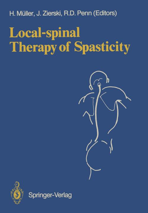 Cover of the book Local-spinal Therapy of Spasticity by , Springer Berlin Heidelberg