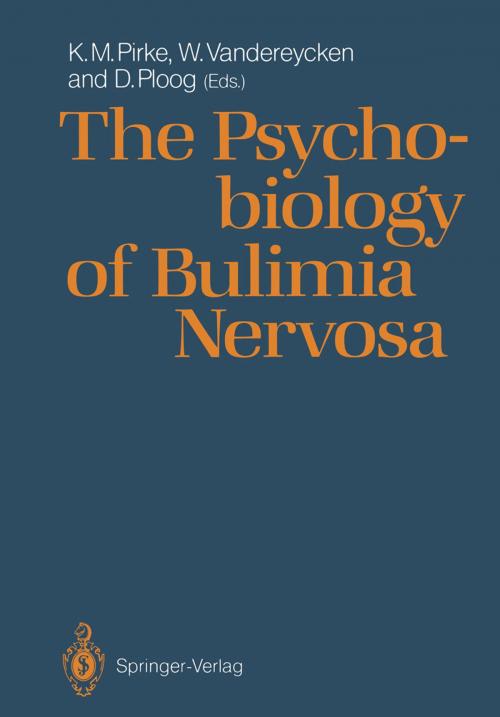 Cover of the book The Psychobiology of Bulimia Nervosa by , Springer Berlin Heidelberg