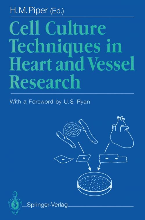 Cover of the book Cell Culture Techniques in Heart and Vessel Research by , Springer Berlin Heidelberg