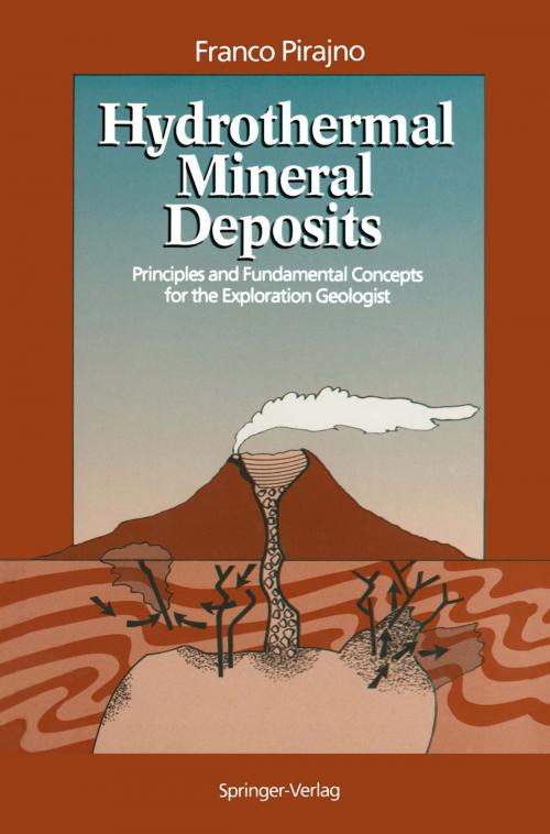 Cover of the book Hydrothermal Mineral Deposits by Franco Pirajno, Springer Berlin Heidelberg