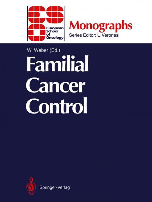 Cover of the book Familial Cancer Control by , Springer Berlin Heidelberg