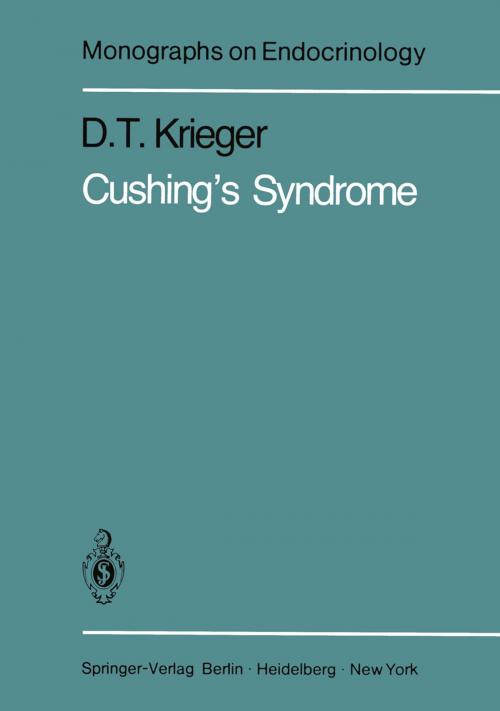 Cover of the book Cushing’s Syndrome by D. T. Krieger, Springer Berlin Heidelberg