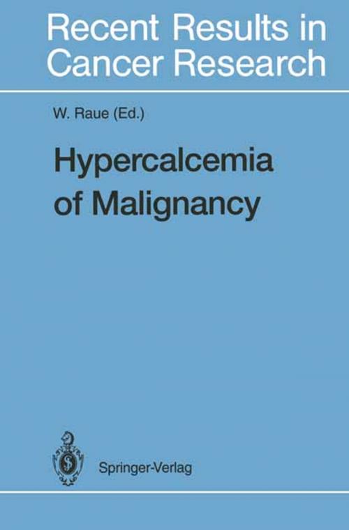 Cover of the book Hypercalcemia of Malignancy by , Springer Berlin Heidelberg