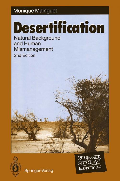 Cover of the book Desertification by Monique Mainguet, Springer Berlin Heidelberg