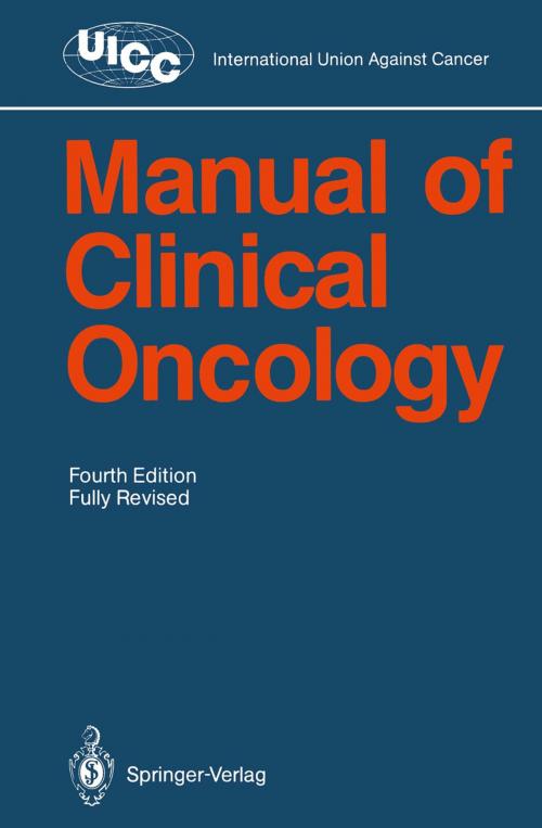 Cover of the book Manual of Clinical Oncology by , Springer Berlin Heidelberg