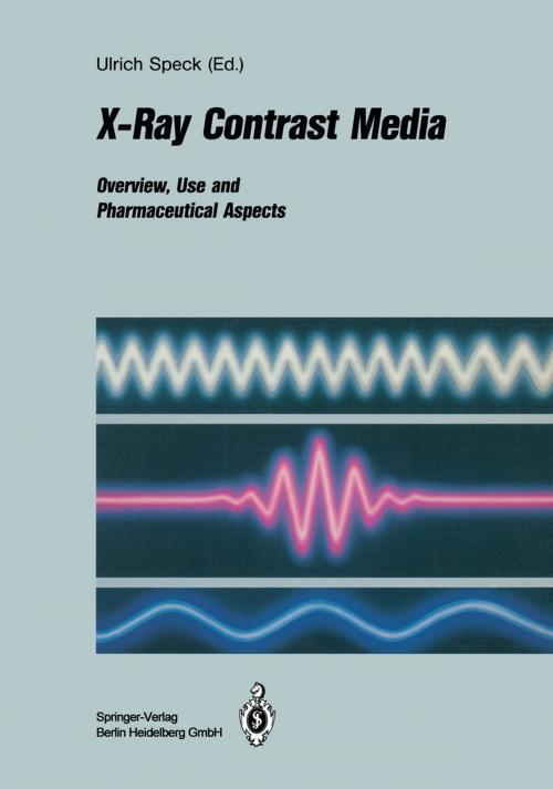 Cover of the book X-Ray Contrast Media by B. Behrends-Steins, P. Blaszkiewicz, H.-E. Hempel, D. Herrmann, U. Hübner-Steiner, A. Lenzner, W. Mützel, E. Post, H. Steins, V. Taenzer, Springer Berlin Heidelberg