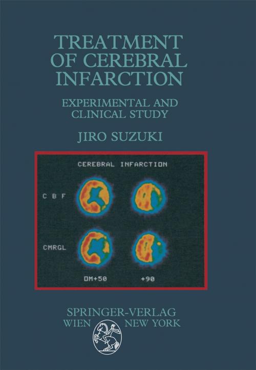 Cover of the book Treatment of Cerebral Infarction by Jiro Suzuki, Springer Vienna