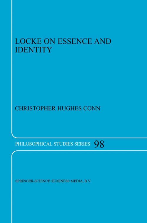 Cover of the book Locke on Essence and Identity by C.H. Conn, Springer Netherlands