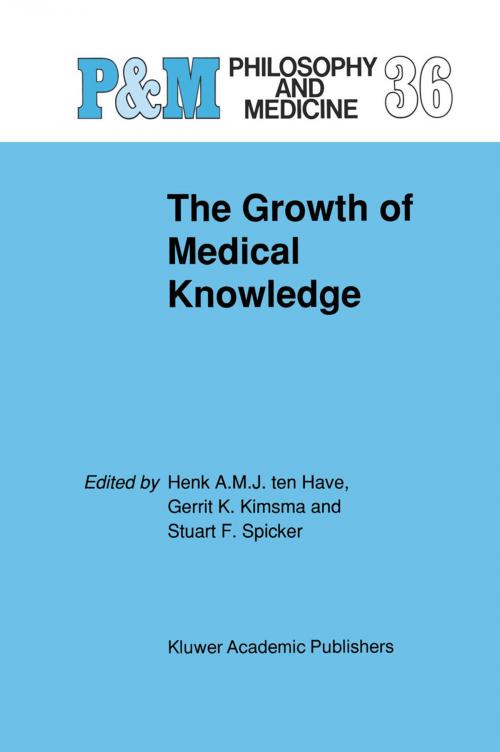 Cover of the book The Growth of Medical Knowledge by , Springer Netherlands