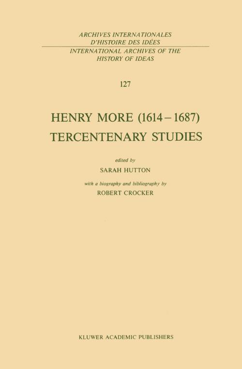 Cover of the book Henry More (1614–1687) Tercentenary Studies by , Springer Netherlands