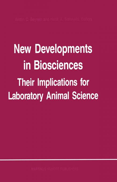 Cover of the book New Developments in Biosciences: Their Implications for Laboratory Animal Science by , Springer Netherlands
