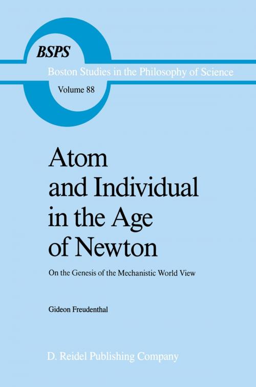 Cover of the book Atom and Individual in the Age of Newton by G. Freudenthal, Springer Netherlands