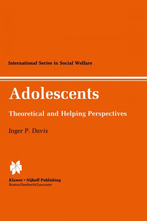 Cover of the book Adolescents by Inger P. Davis, Springer Netherlands