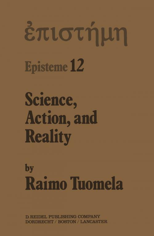 Cover of the book Science, Action, and Reality by R. Tuomela, Springer Netherlands