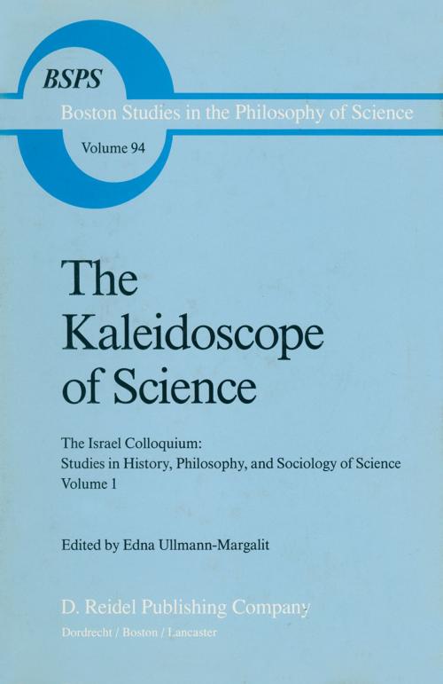 Cover of the book The Kaleidoscope of Science by , Springer Netherlands