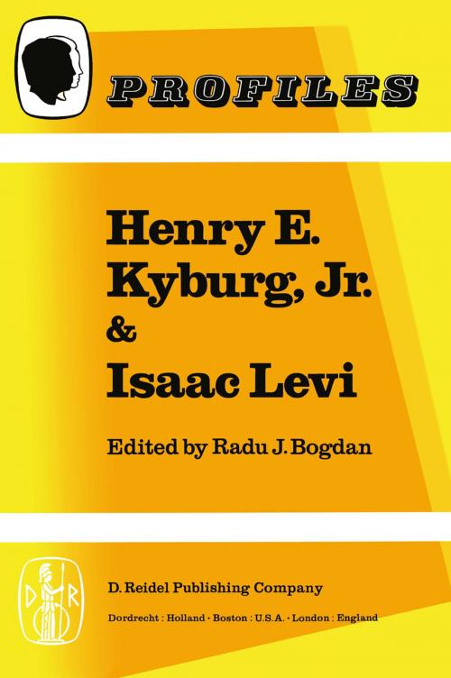 Cover of the book Henry E. Kyburg, Jr. & Isaac Levi by , Springer Netherlands