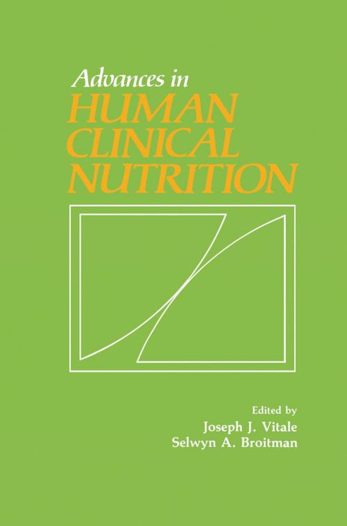 Cover of the book Advances in Human Clinical Nutrition by , Springer Netherlands