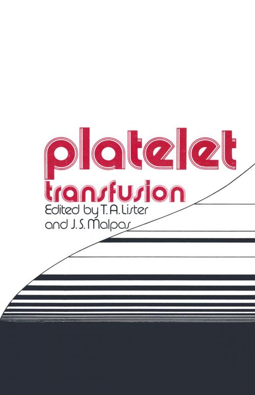 Cover of the book Platelet Transfusion by , Springer Netherlands