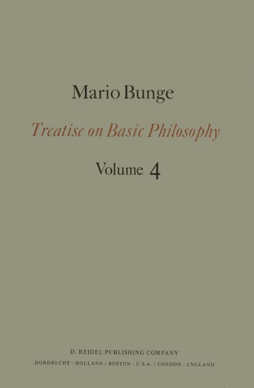 Cover of the book Treatise on Basic Philosophy by M. Bunge, Springer Netherlands