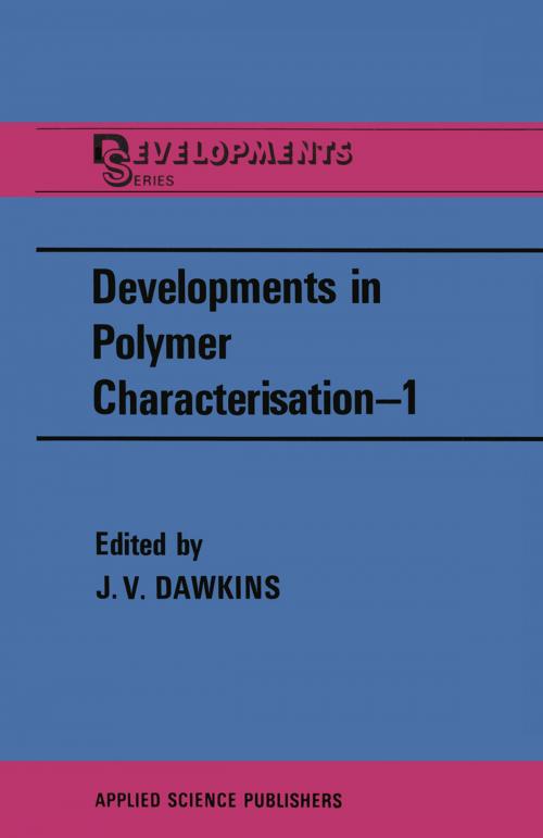 Cover of the book Developments in Polymer Characterisation—1 by , Springer Netherlands